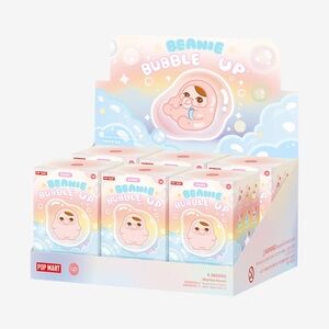 Pop Mart Pucky Beanie Bubble Up Sealed Blind Box Set Plush Pendant Toy Keychain